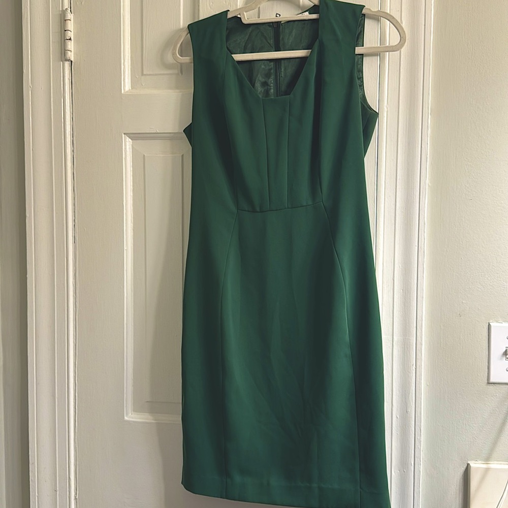 Green Tahari "Enya" Dress